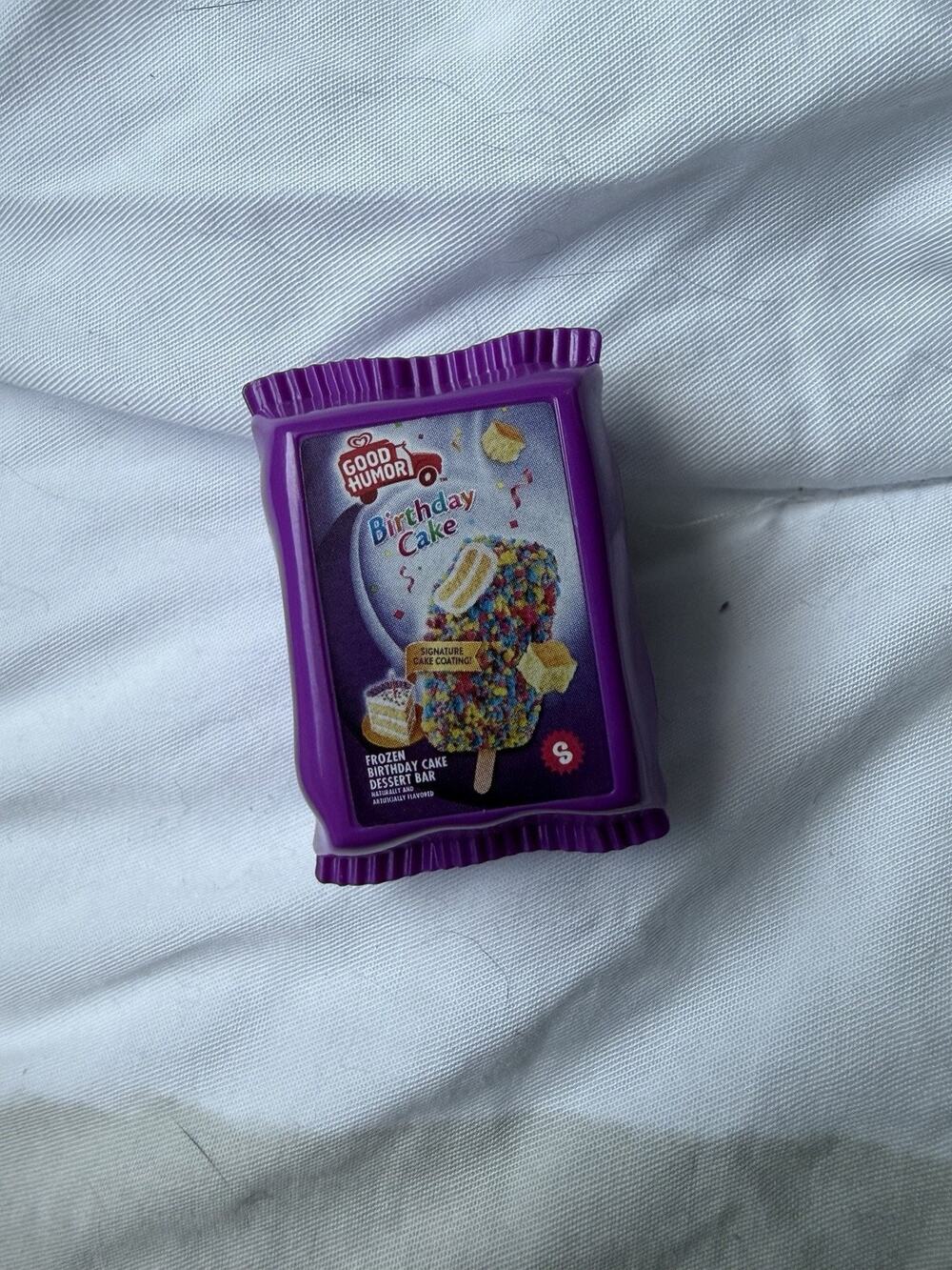 Shopkins Real Littles Mini Brands Good Humor Birthday Cake Popsicle